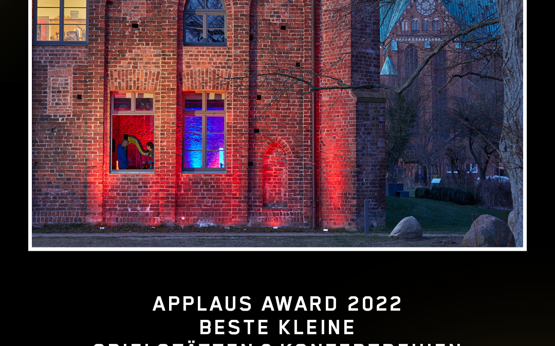 Kornhaus Bad Doberan erhält deutschen Spielstättenpreis APPLAUS am 16.11.2022