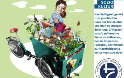 Bundesverband Soziokultur zeichnet Nachhaltigkeitsdeklaration im Kulturbereich