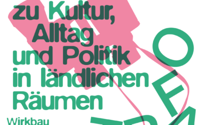 Ideenkongress zu Kultur, Alltag und Politik in ländlichen Räumen