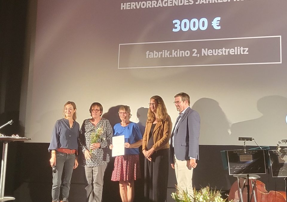KinokulturPreis MV vergeben: Zwei Preise gingen auch nach Neustrelitz