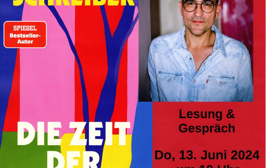 Lesung mit Daniel Schreiber und vielfältige Spiele am 13. Juni in Gadebusch