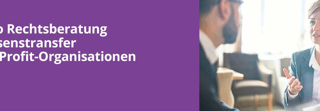 UPJ Pro Bono Rechtsberatung für Non-Profits