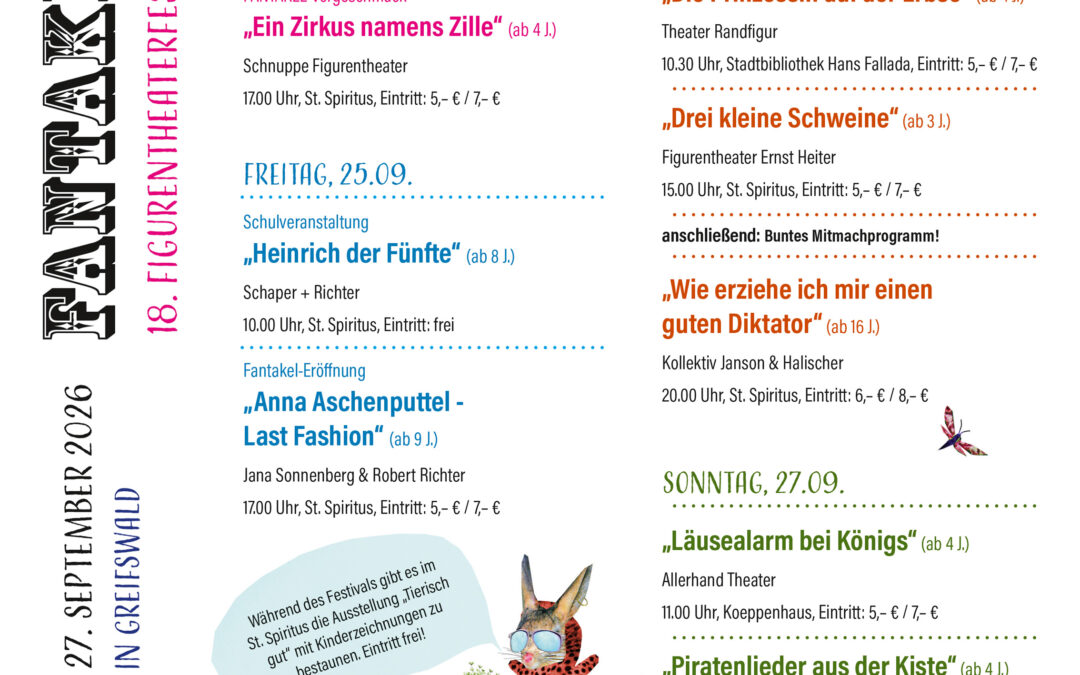 18. Figurentheaterfestival 2026