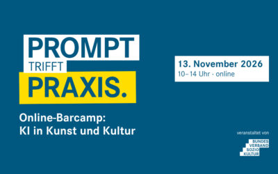 Online-Barcamp: KI in Kunst und Kultur